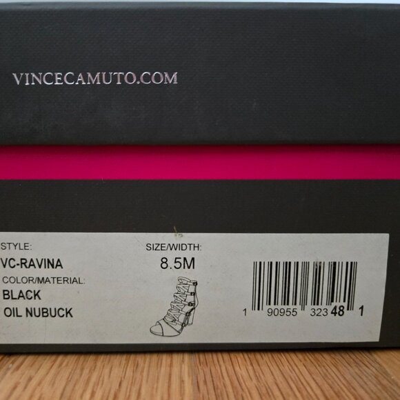 Vince Camuto Black Ravina Heels - Picture 7 of 8